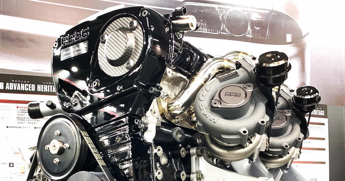 HKS Developing Advanced Parts for The RB26!