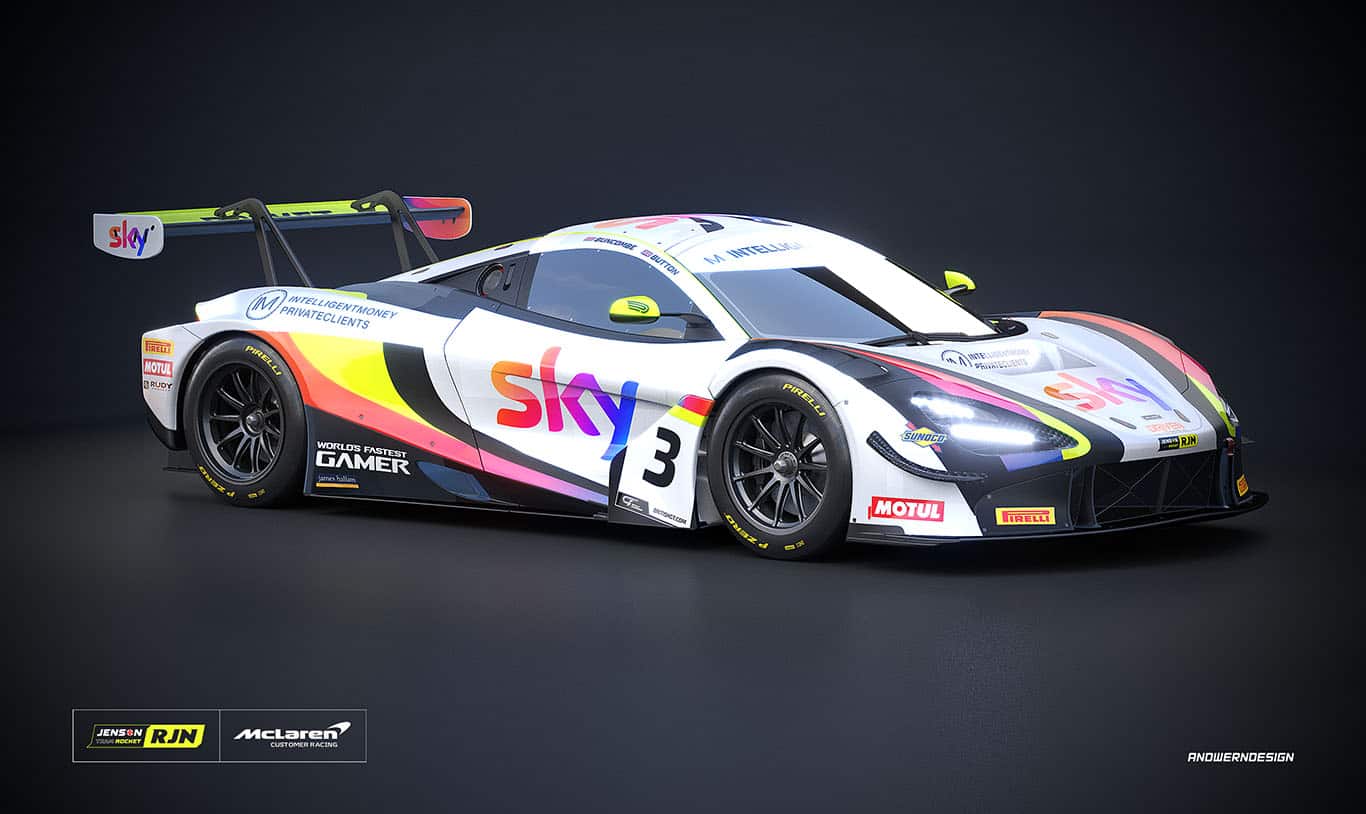 Jenson Button makes GT3 debut at Silverstone 500!