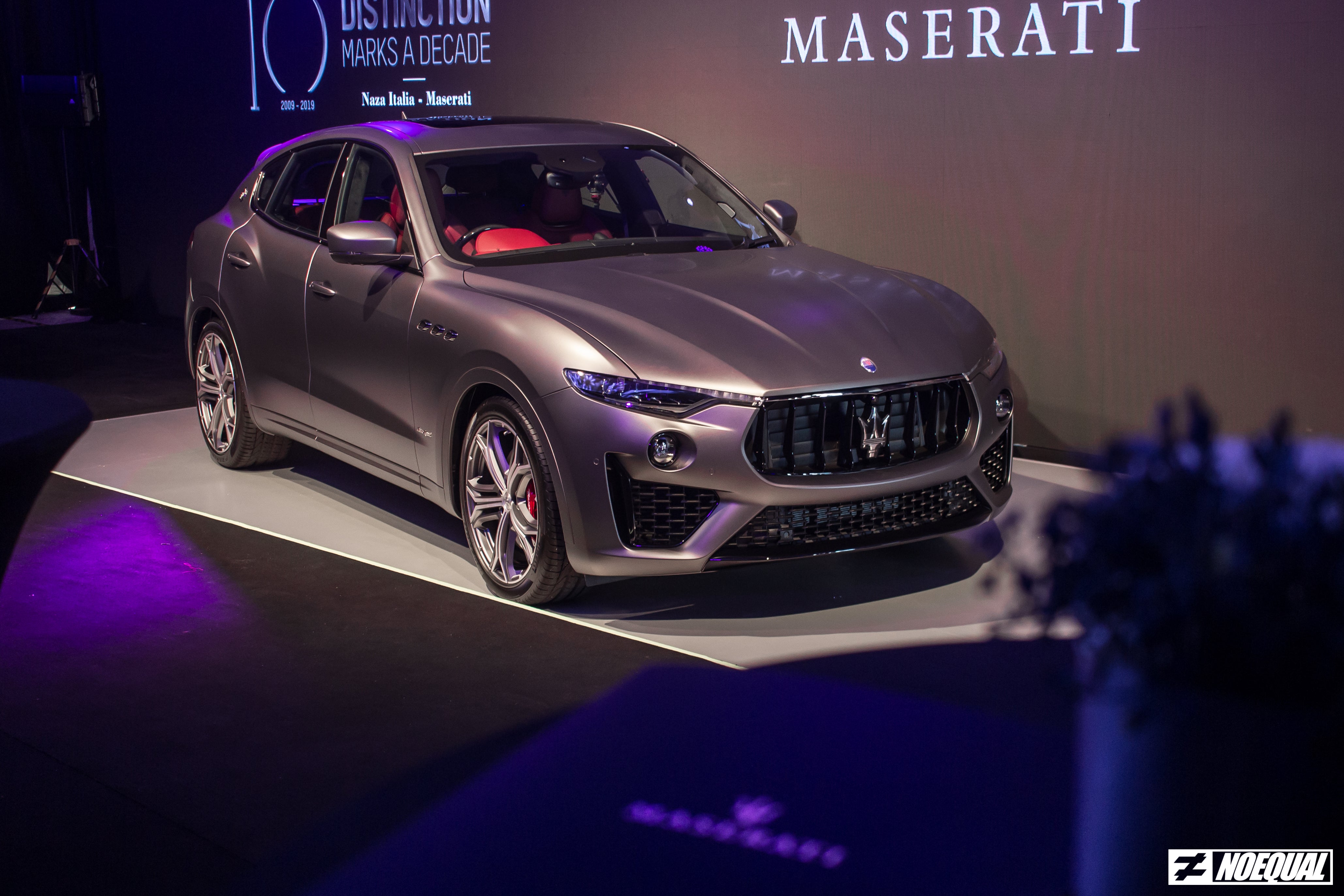 Maserati Levante Vulcano arrives ≠ 10 of 150 units for Malaysia!