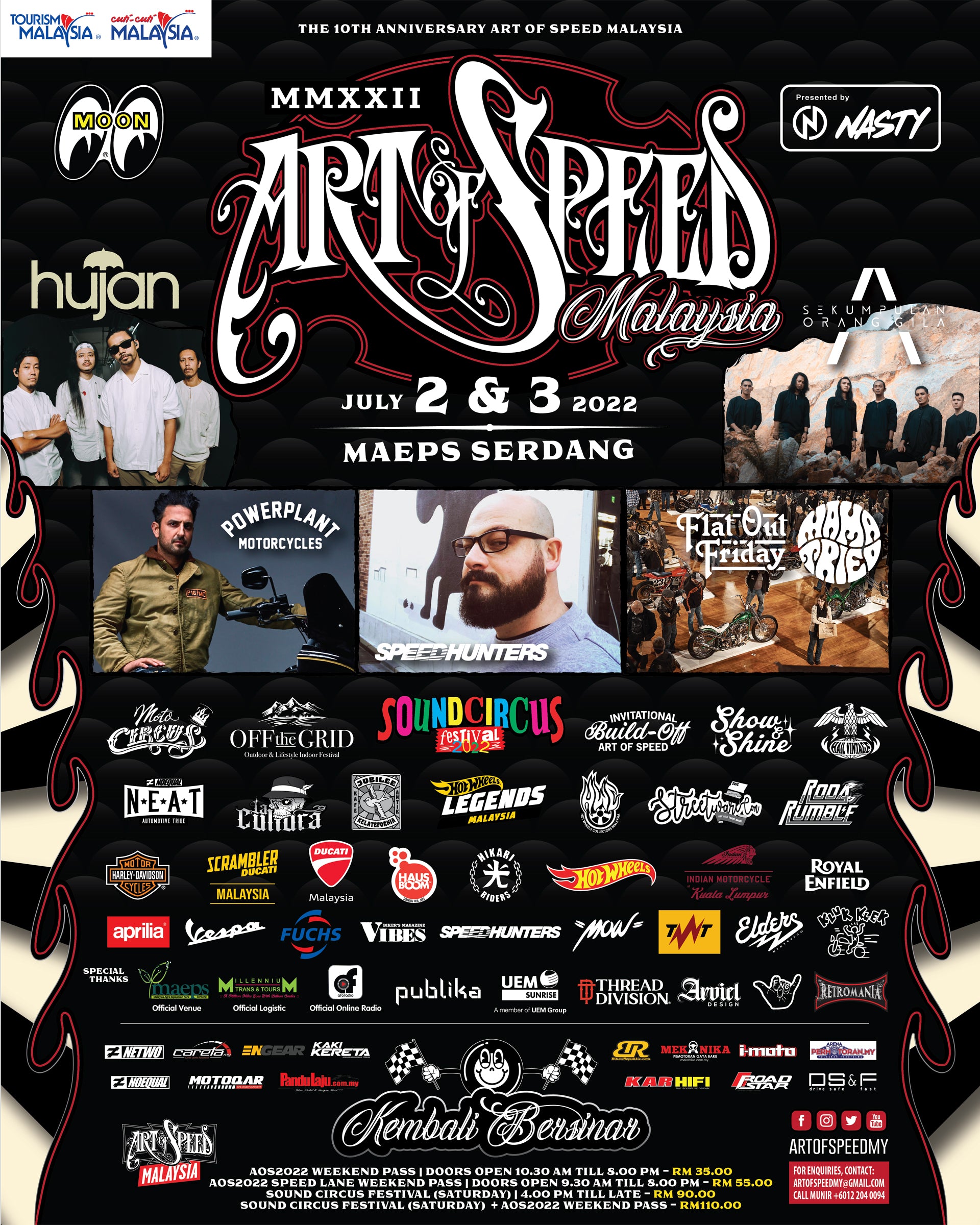 Top 10 Not-To-Miss Things At The Art Of Speed 2022!