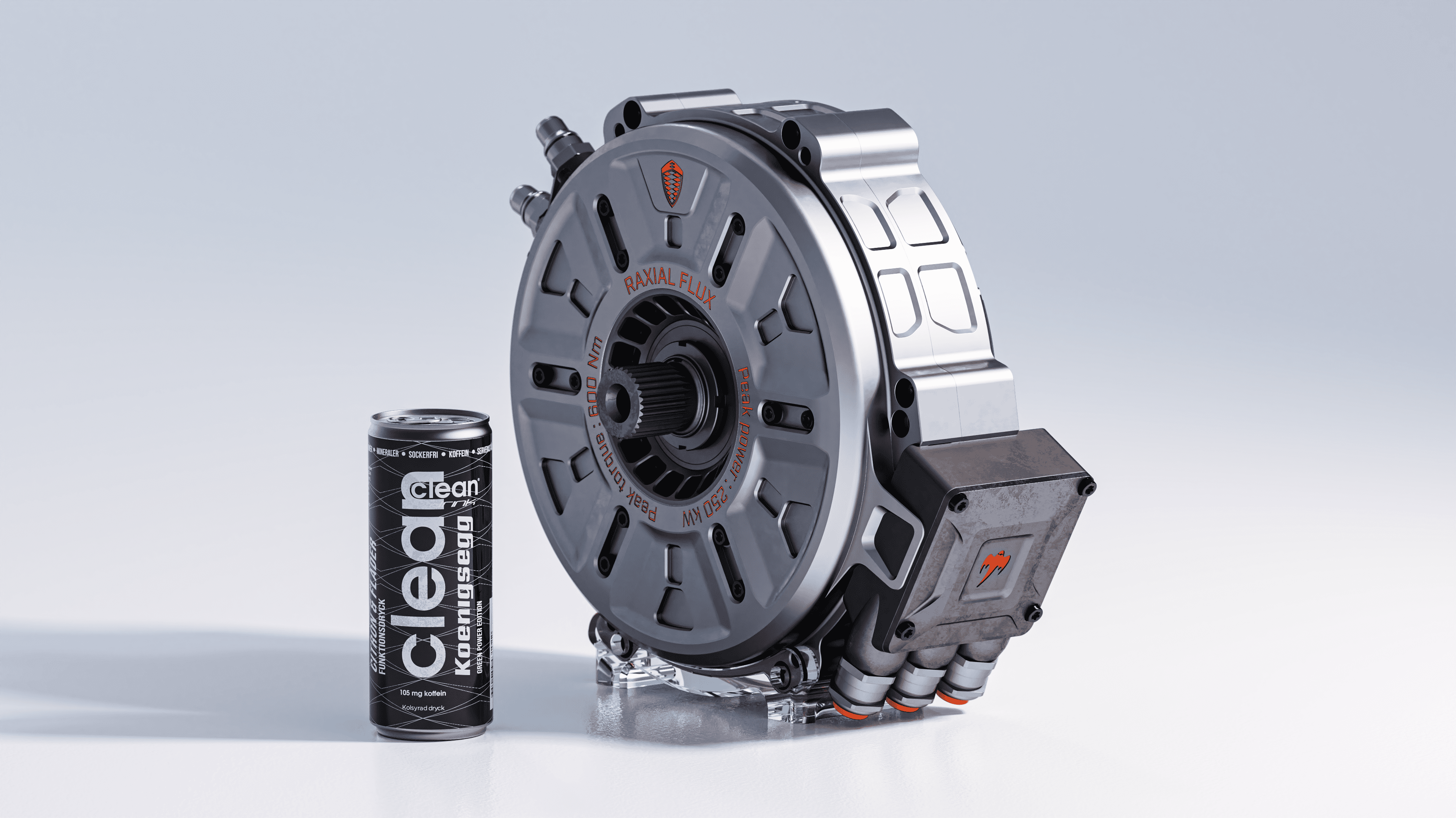 Koenigsegg's Tiny Electric Motor Makes 670hp