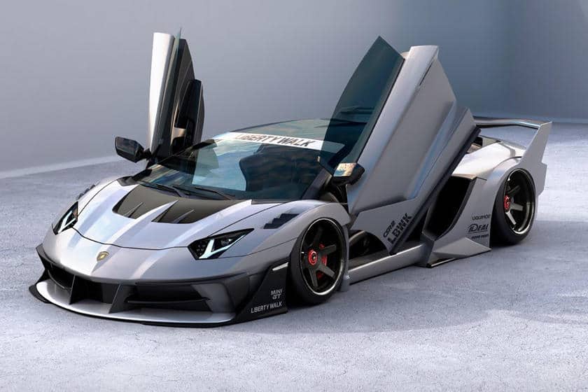 Liberty Walk Celebrates Founder's Birthday With Aventador Kit