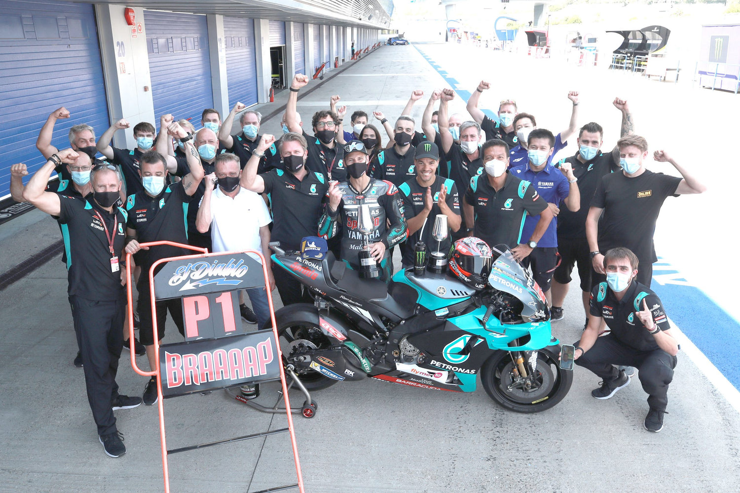 Fabio Quartararo Collects First MotoGP Win With Petronas SRT!