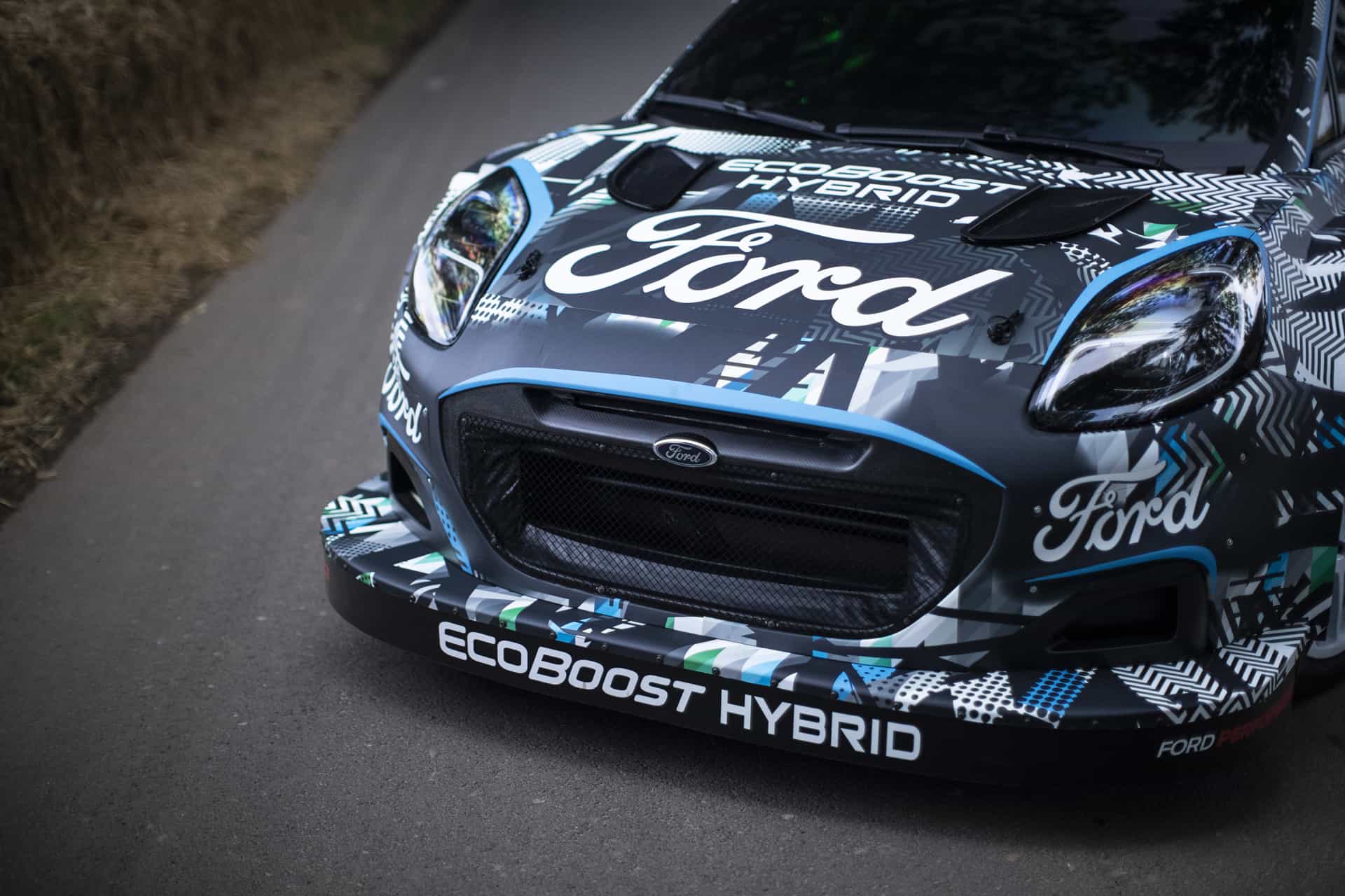 Ford showcases new Puma Rally1 Hybrid at Goodwood!