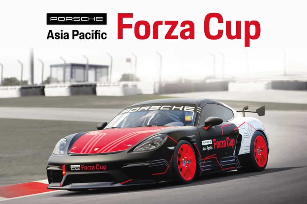 Porsche teaming up with Forza to create Asia Pacific Forza Cup